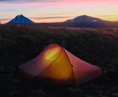 первая ночевка в палатке