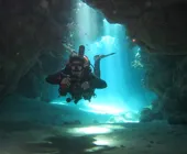 cave diving