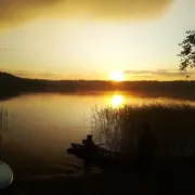 Закат на Селигере