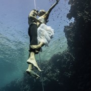 подводная свадьба