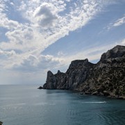 Скалы на черноморском побережье