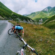 велосипед поход горы тур
