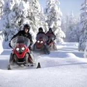 Зимняя Карелия: снегоходы, лыжи, северное сияние поход, изображение 4