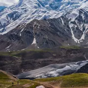 Две вершины Памира. Восхождение на пик Юхина 5130м (1Б) и пик Раздельная 6148м (3Б). Кыргызстан поход, изображение 3