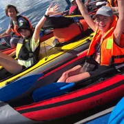 На волнах Московского моря. Байдарочный поход на выходные в Подмосковье поход, изображение 2