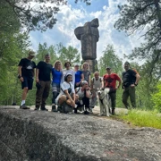 Байкал. Однодневный трекинг к Олхинским скальникам зимой и летом поход, изображение 2