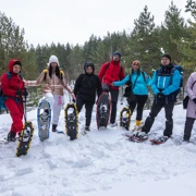 На снегоступах к Морозовским оврагам. Однодневный поход из Москвы поход, изображение 1