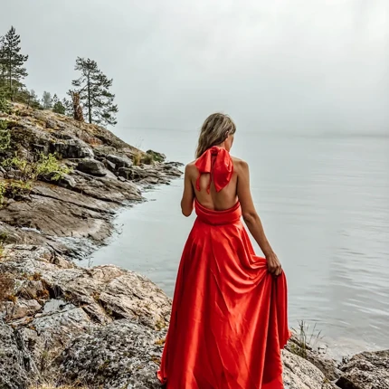 Фотосессия на фоне Ладожских шхер