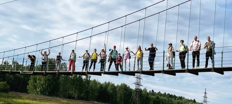 Звенигородский заказник и карьер Сима. Однодневный поход в Подмосковье поход