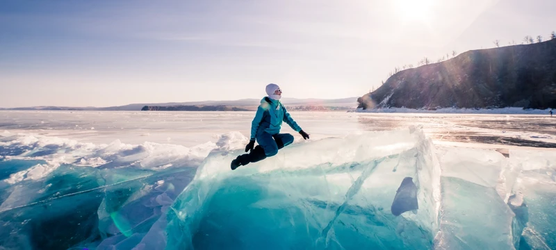 Первый лёд Байкала. Активный тур по Малому Морю поход