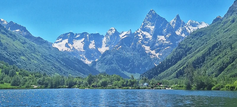Домбай. Активный тур в горах с проживанием в отеле поход