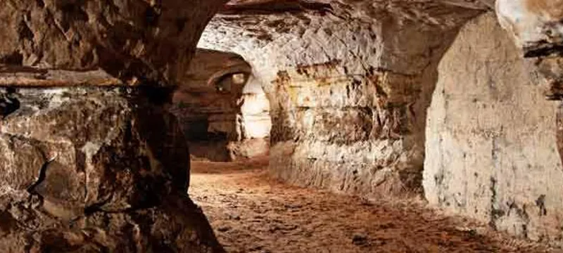 День и ночь в Саблинских пещерах поход