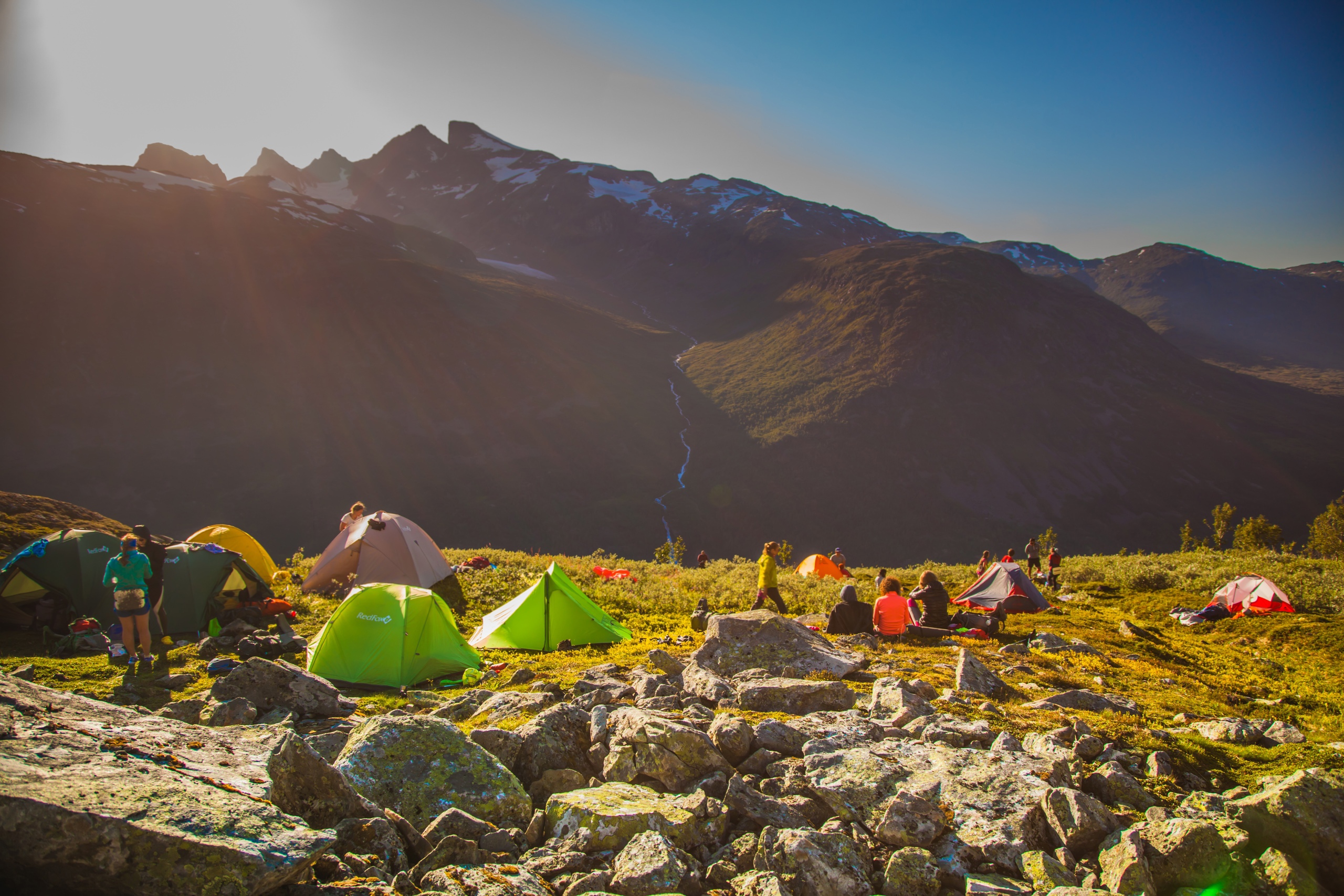 палатки в норвегии