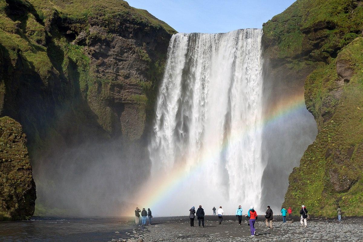 Водопады исландии фото